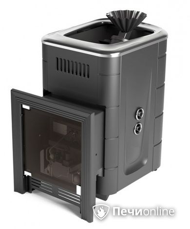 Печь для бани на газу TMF Таймыр Мини 2017 Inox БСЭ ЗК ТО антрацит в Нефтеюганске